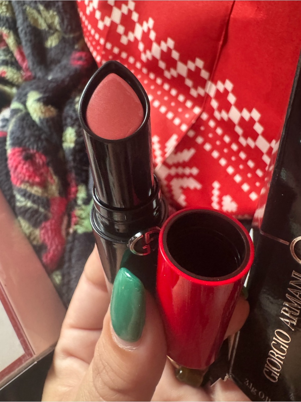 Giorgio Armani Lip Power Longwear Vivid Lipstick - In Love 108 - Picture 2 of 3